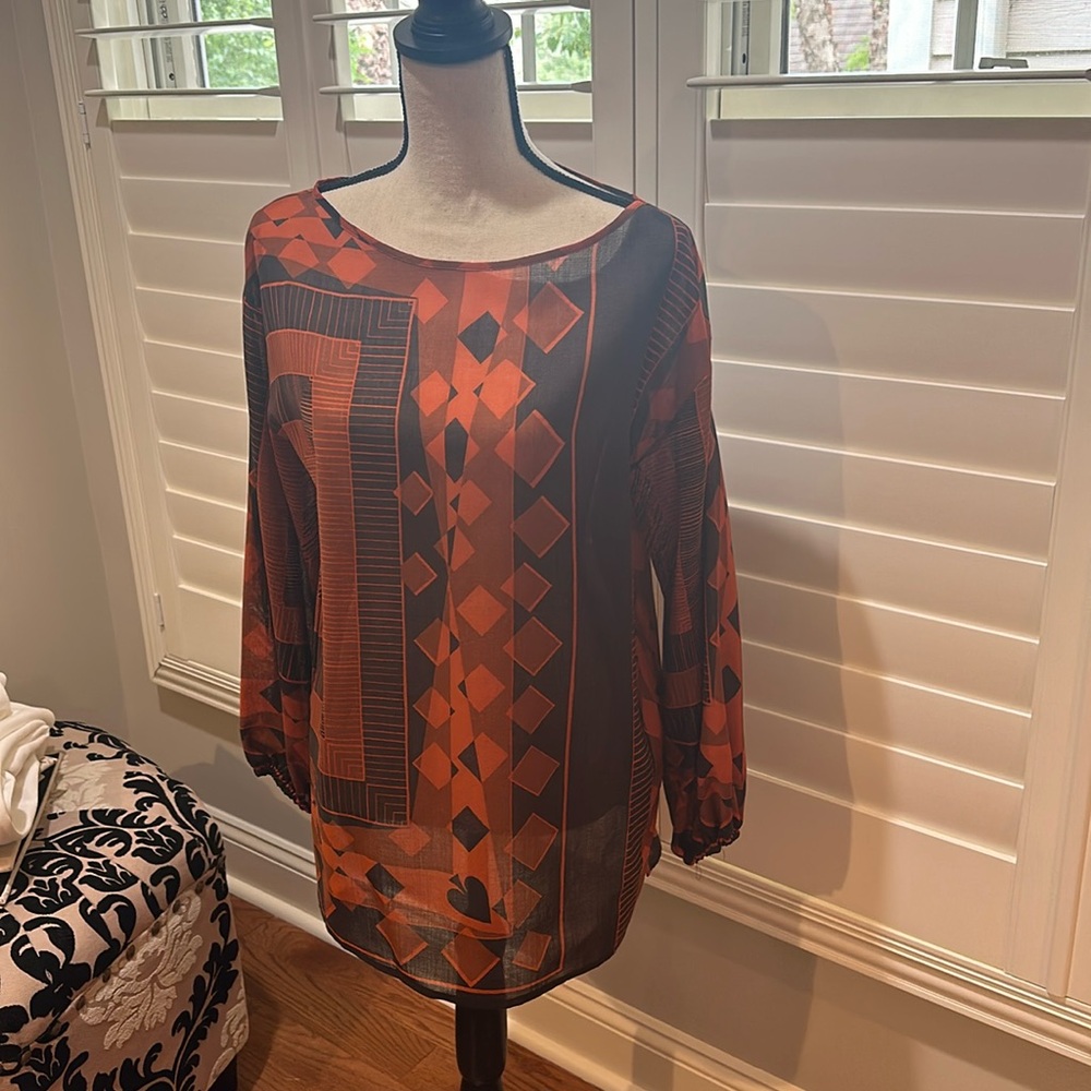 Jean Paul Gautier sheer top!